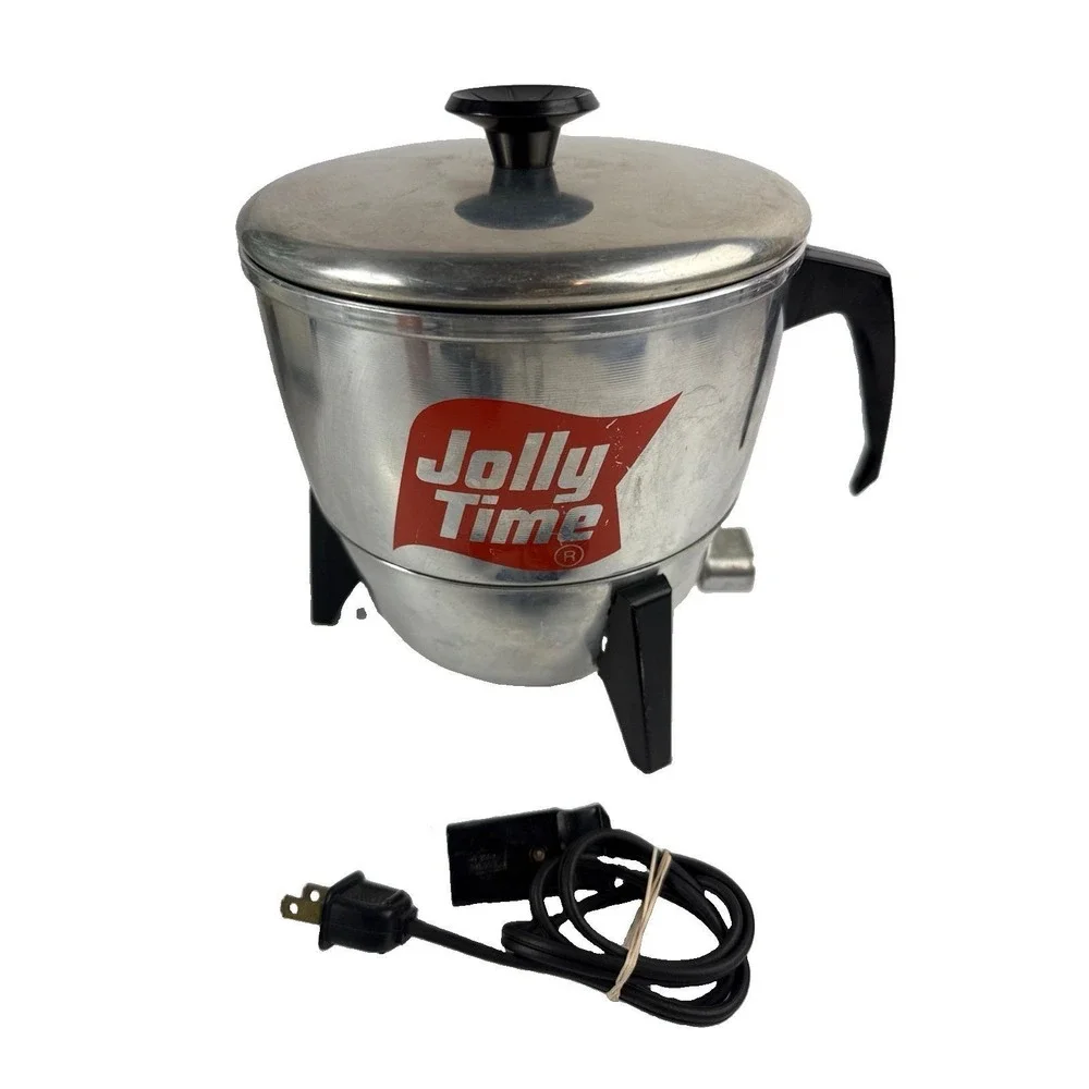 Vintage Mirro Matic Jolly Time Electric Corn Popper Hot Air Popcorn Maker